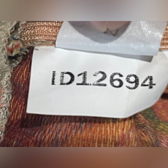 Express Design Studio Vintage Floral Printed Skirt Made in Italy Size S Cotton - Picture 6 of 9